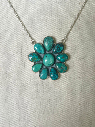 The Sonoran Sunrise Cluster Necklace