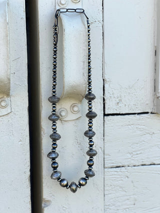 The Livingston Liberty Coin Pearl Necklace