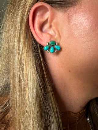 The Backroads Cluster Earrings