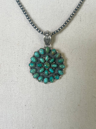The Kingman Bloom Cluster Necklace