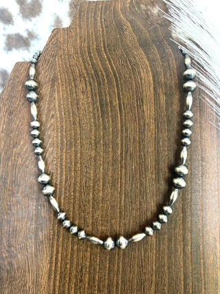 The Iron Range Pearl Necklace (14”)