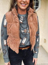 The Laredo Puffer Vest {Camel}