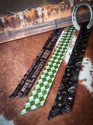 Gingham Green Twilly