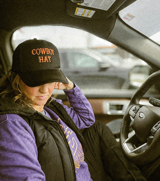 Cowboy Hat Trucker Hat