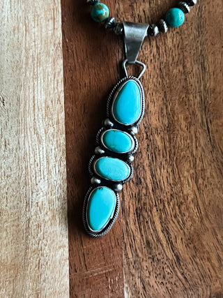 The Carico Moon Necklace (16”) by L. Ramone