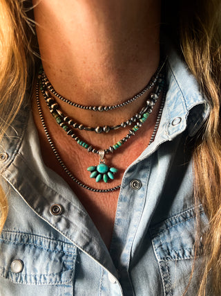 The Sabino Lake Necklace (16”)