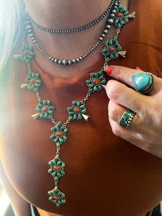 The Mojave Ember Lariat Necklace