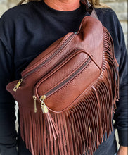 Western Fringe Bum Bag {Tan, Yellow, Coffee}