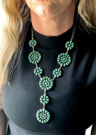 The Wild Spirit Cluster Lariat Necklace
