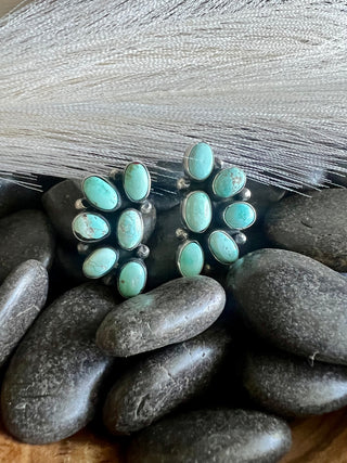 Sky Drift Cluster Earrings by Juanita McDonald