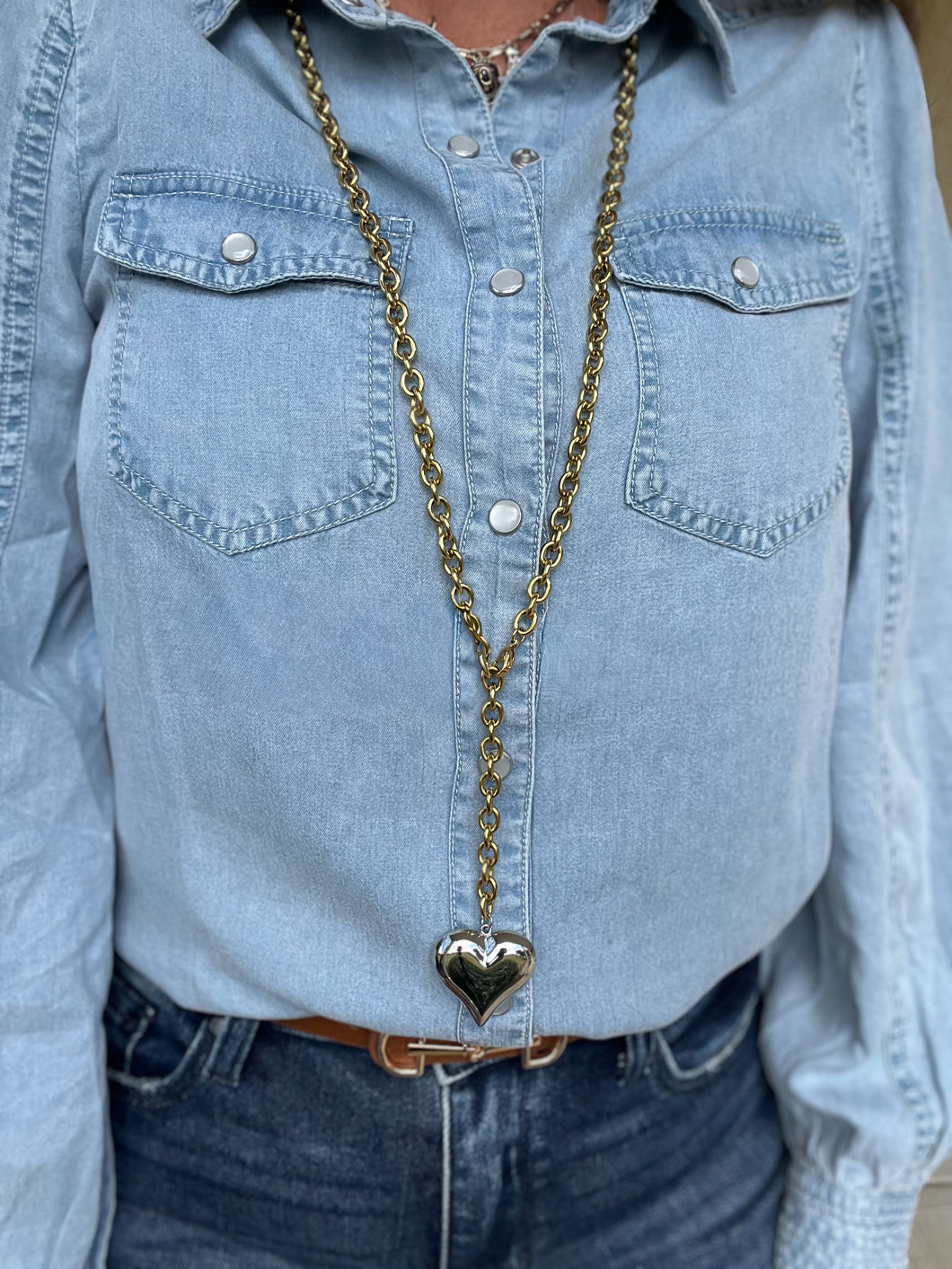 The Mixed Metal Geneva Necklace