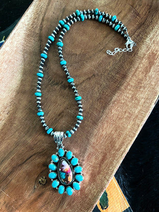 The Mojave Sierra Cluster Necklace