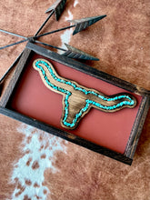 Longhorn Stone Decor (Rust)