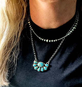 The Royston Mesa Cluster Necklace by Marcella James