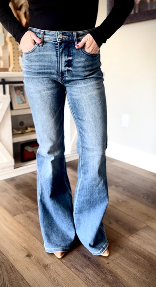 The Wilder Denim Flares