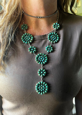 The Wild Spirit Cluster Lariat Necklace