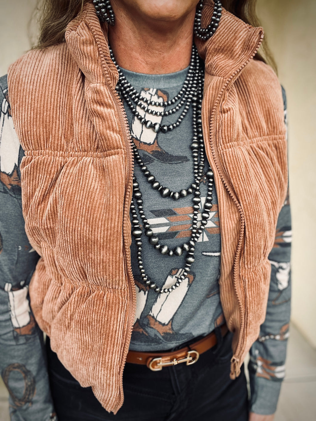 The Laredo Puffer Vest {Camel}