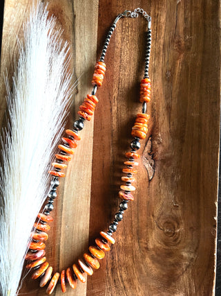 The Sienna Spiny Necklace (22”)