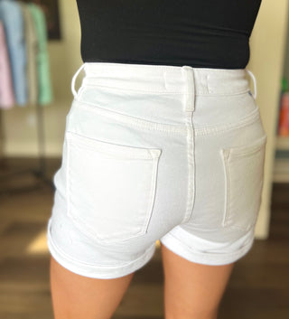Risen Brand White Shorts