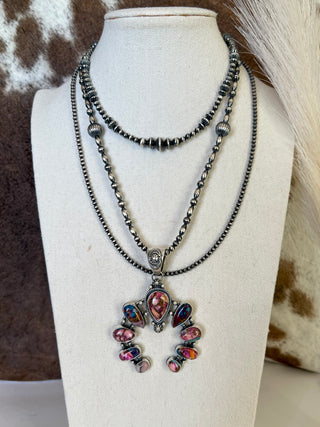 The Mojave Dream Naja Necklace by Joe Begay
