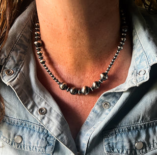 The Silver Mesa Pearl Necklace