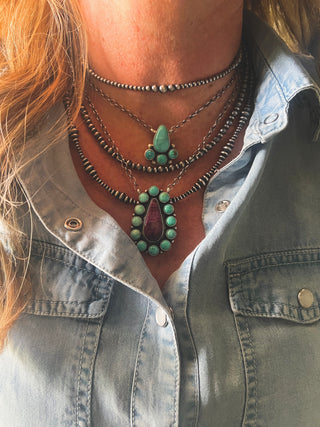 The Mesa Spiny Necklace by Travis Jim