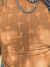 The Cowboy Lariat Lace Top {Saddle}