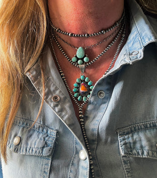 The Mojave Desert Cluster Necklace