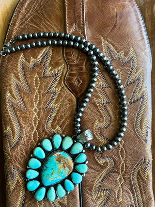 The Western Heiress Pendant Necklace by Betty Tom
