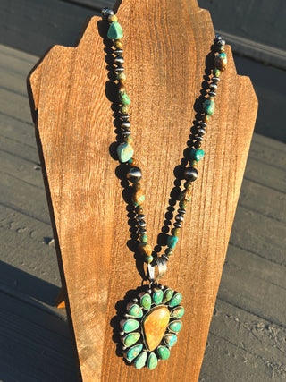 The High Plains Pendant Necklace by Betty Tom