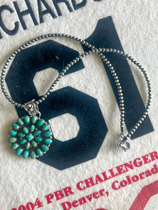 The Kingman Bloom Cluster Necklace