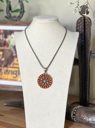 The Desert Heat Cluster Necklace