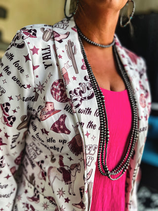 The Cowgirl Western Blazer