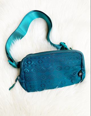 Southwestern Belt Bag {Olive, Plum, Grey, Brown, Turquoise}