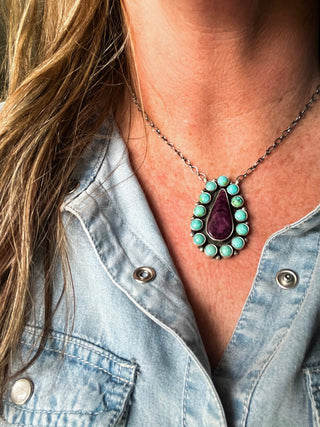 The Mesa Spiny Necklace by Travis J.