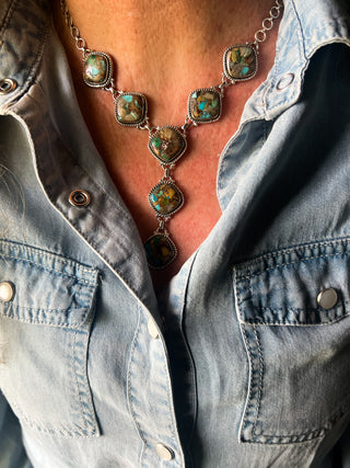 The Royston Split Sky Lariat Necklace