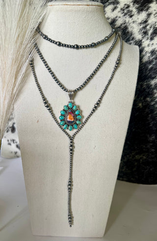 The Mojave Desert Cluster Necklace