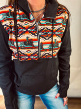 Turn and Burn Aztec Half Zip