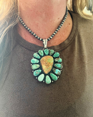 The High Plains Pendant Necklace by Betty Tom