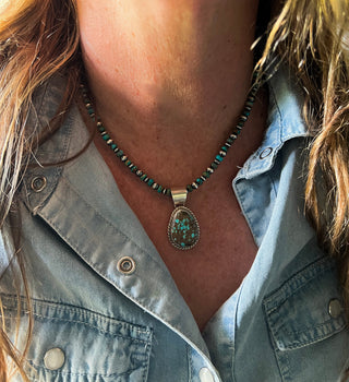 The Speckled Luna Necklace