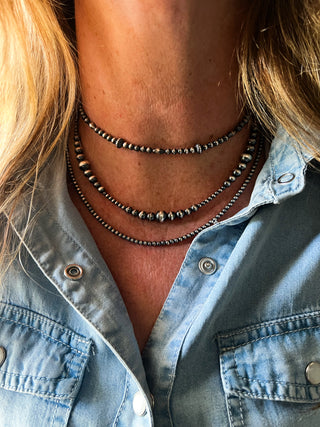 The Brand Pearl Necklace (14”)