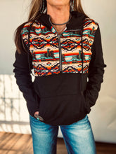 Turn and Burn Aztec Half Zip