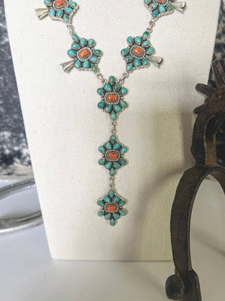 The Mojave Ember Lariat Necklace