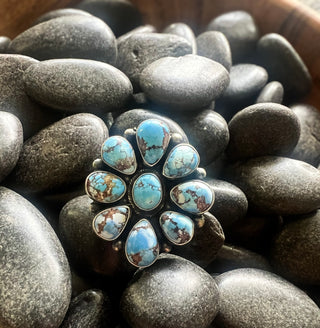 The Golden Hills Mesa Ring by Sharon Francisco