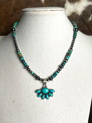 The Sabino Lake Necklace (16”)