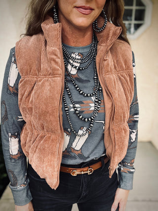 The Laredo Vest {Camel}
