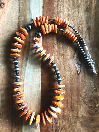 The Sienna Spiny Necklace (22”)