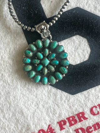 The Kingman Bloom Cluster Necklace
