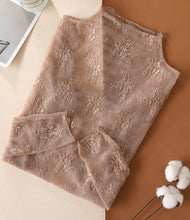 The Lariat Lace Top {Tan}