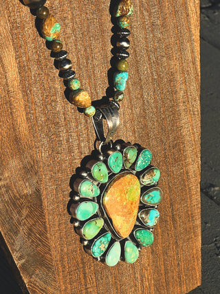 The High Plains Pendant Necklace by Betty Tom